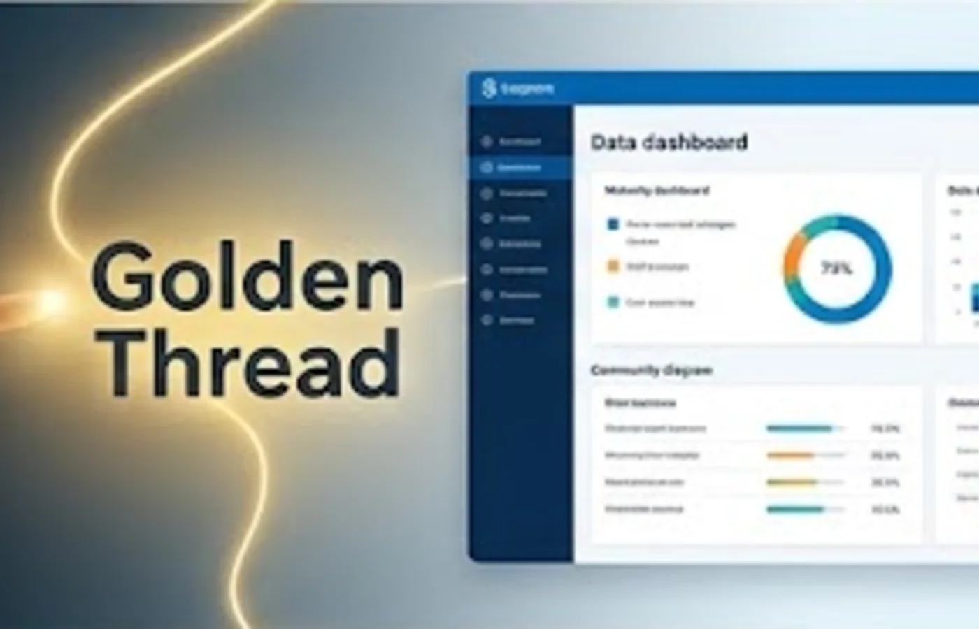 Golden Thread dashboard and documentation system